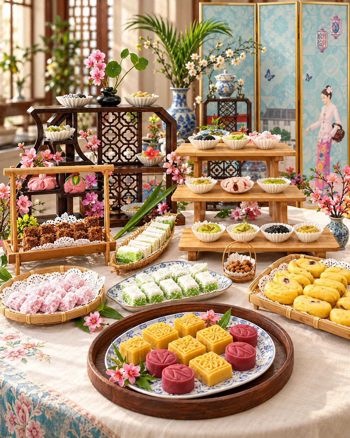Nyonya-Inspired Custom Table